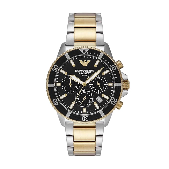 Emporio Armani Analog Black Dial Men's Watch - AR11680 - KRISHNA WATCH COMPANY