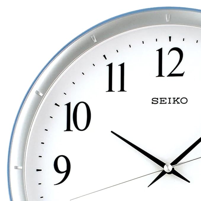 Seiko Wall Clock 31.1 cm x 31.1 cm x 4.4 cm, White, QXA378LN - KRISHNA WATCH COMPANY