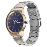 Wedding Edition - Blue Dial Bimetal Strap Watch - 7133KM02 - KRISHNA WATCH COMPANY