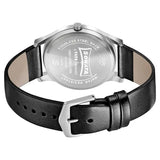 Sonata Quartz Analog White Dial Leather Strap Watch for Men - 7135SL04 - KRISHNA WATCH COMPANY
