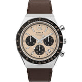TIMEX Q Diver Inspired Rose Gold Round Dial Analog Men Watch - TWEG26409 - KRISHNA WATCH COMPANY