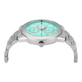 Timex Full Appliques Tiffany Blue dial Men's Watch - TWEG18520 - KRISHNA WATCH COMPANY