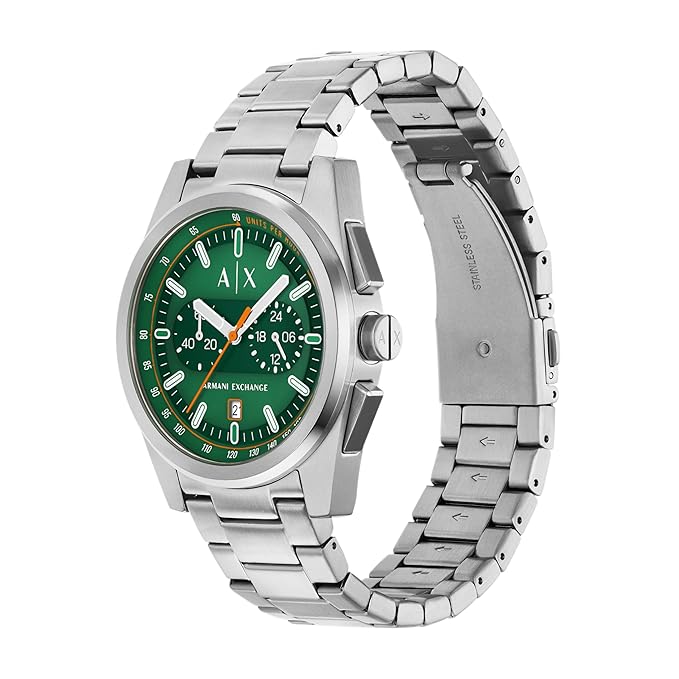 Armani Exchange Analog Green Dial Men's Watch-AX2862 - KRISHNA WATCH COMPANY