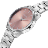 Sonata Ease with Rose Dial Watch for Men - 77163SM08W