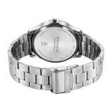 Sonata Ease with Gray Dial Silver Watch for Men - 77163SM06W