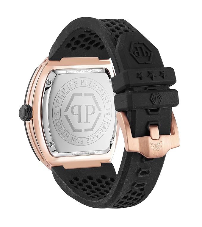 PHILIPP PLEIN Analog Black Dial Men's Watch-PWPUA0124 - KRISHNA WATCH COMPANY