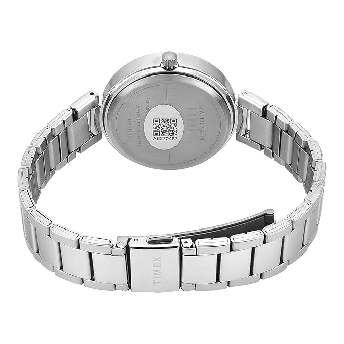 Timex Black Dial Women's Watch - TWEL18728 - KRISHNA WATCH COMPANY