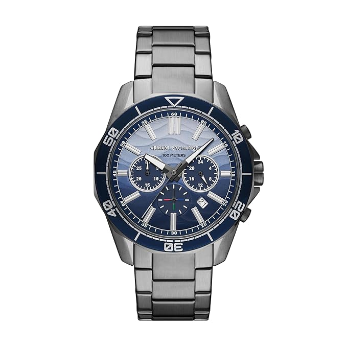 Armani Exchange Analog Blue Dial Men's Watch-AX1967 - KRISHNA WATCH COMPANY
