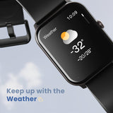 GOBOULT Dive+ with 1.85" HD Display, Bluetooth Calling Smartwatch, 500 Nits Brightness, 7 Days Battery Life, 150+ Watch Faces, 100+ Sport Modes, IP68 Waterproof Smart Watch (Jet Black)