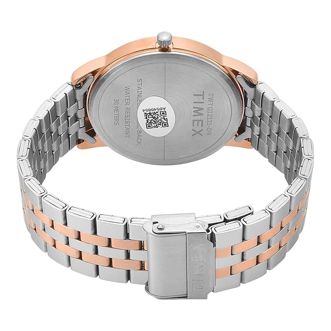 TIMEX Trendline Silver Round Dial Analog Men's Watch - TWTG12111 - KRISHNA WATCH COMPANY