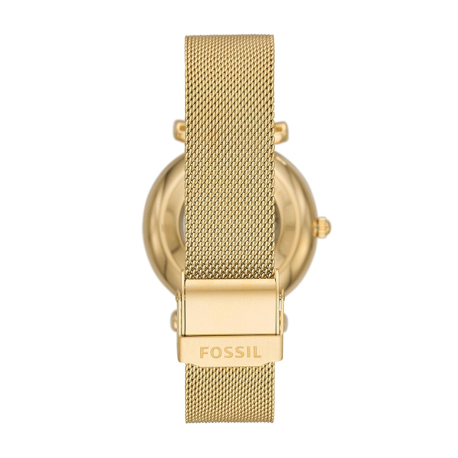 Fossil Carlie Analog Gold Dial Women's Watch - ME3250 - KRISHNA WATCH COMPANY