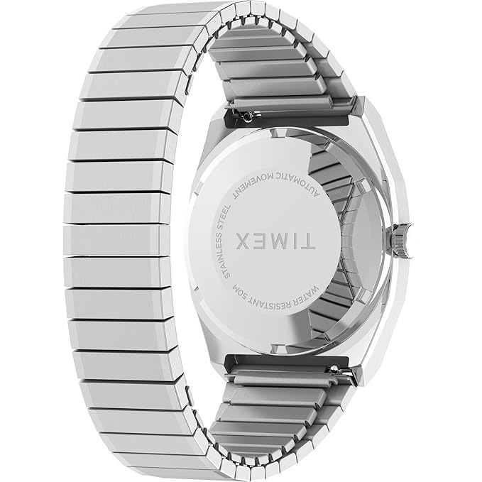 Timex® Automatic 1983 E Line Reissue Expansion Band Watch - TW2W70800UJ - KRISHNA WATCH COMPANY