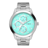 Timex Full Appliques Tiffany Blue dial Men's Watch TWEG18520