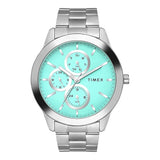 Timex Full Appliques Tiffany Blue dial Men's Watch TWEG18520