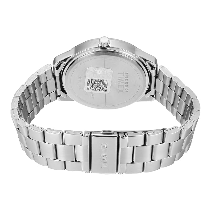 Timex Full Appliques Tiffany Blue dial Men's Watch - TWEG18520 - KRISHNA WATCH COMPANY