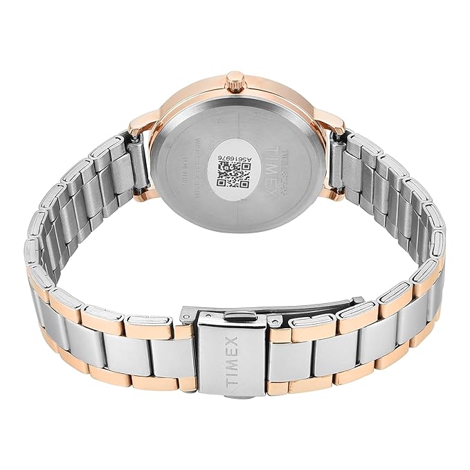 Timex Silver Dial Women's Watch - TWEL15825 - KRISHNA WATCH COMPANY