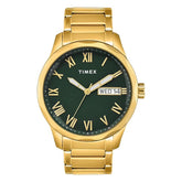 Timex Full Roman Green Dial Astrological Men's Watch TW0TG7640