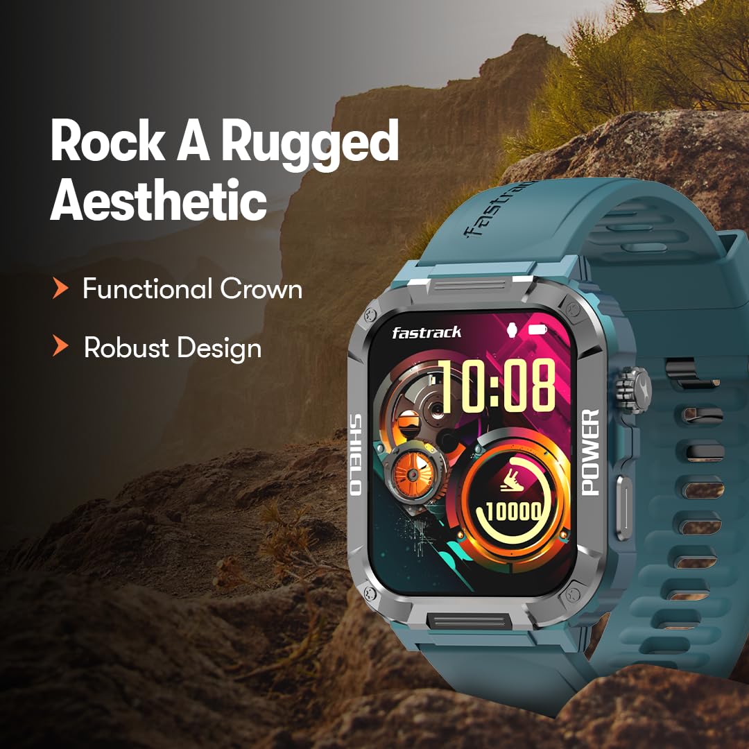 Fastrack Limitless Valor Smart Watch - 38109PP05 - KRISHNA WATCH COMPANY