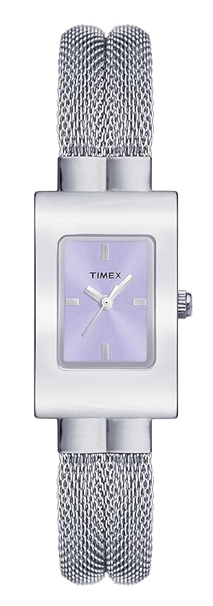 TIMEX Fashion Analog Purple Dial Women's Watch - TI000U40300 - KRISHNA WATCH COMPANY