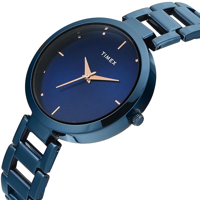 Timex Blue Dial Women's Watch -TW000X277 - KRISHNA WATCH COMPANY