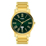 Timex Full Roman Green Dial Astrological Watch - TW000R469
