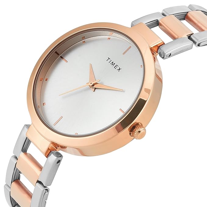Timex Silver Dial Women's Watch - TW000X278 - KRISHNA WATCH COMPANY