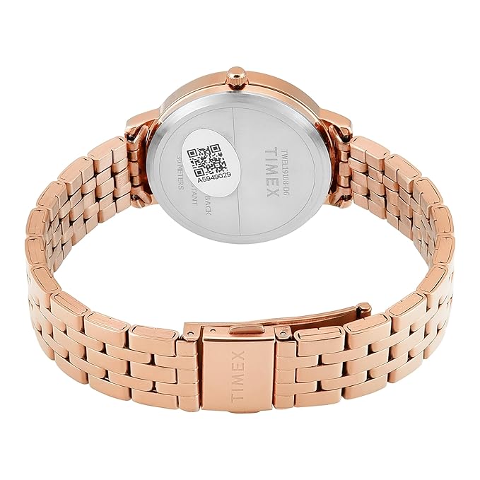 Timex White Dial with Roman Numbers Women's Watch - TWEL19108 - KRISHNA WATCH COMPANY