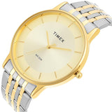 TIMEX Champagne Round Dial Analog Mens Watch - TWTG12002