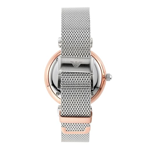 Emporio Armani Stainless Steel Analog Mother of Pearl Dial Women Watch AR2067 - KRISHNA WATCH COMPANY