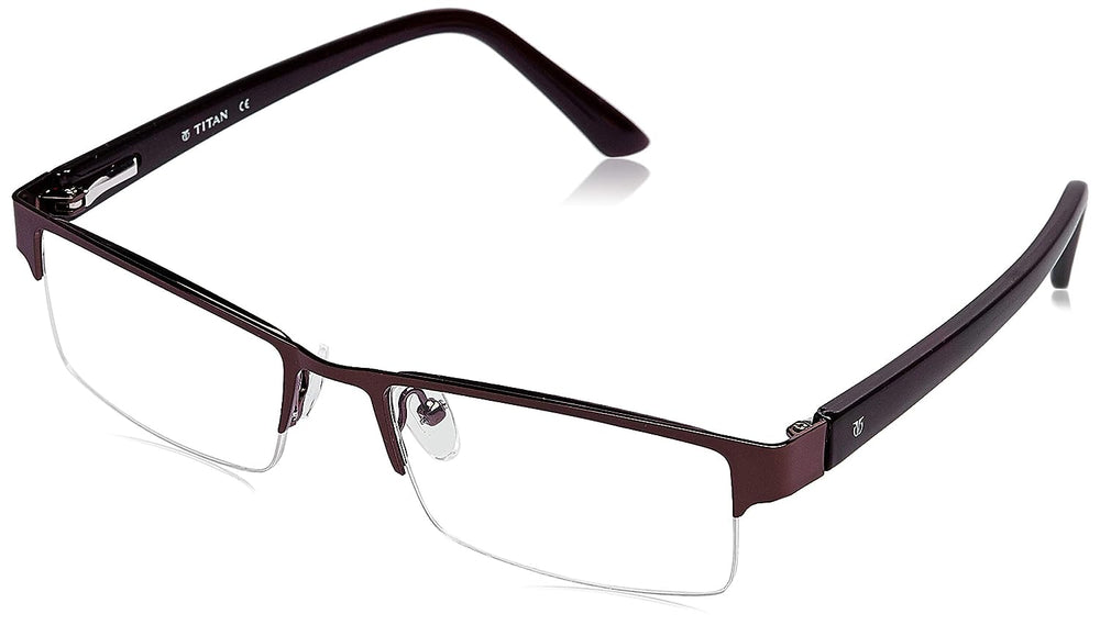 Titan Men-Women Rectangular Eyeglass Frame TW1130MHM2 - KRISHNA WATCH COMPANY