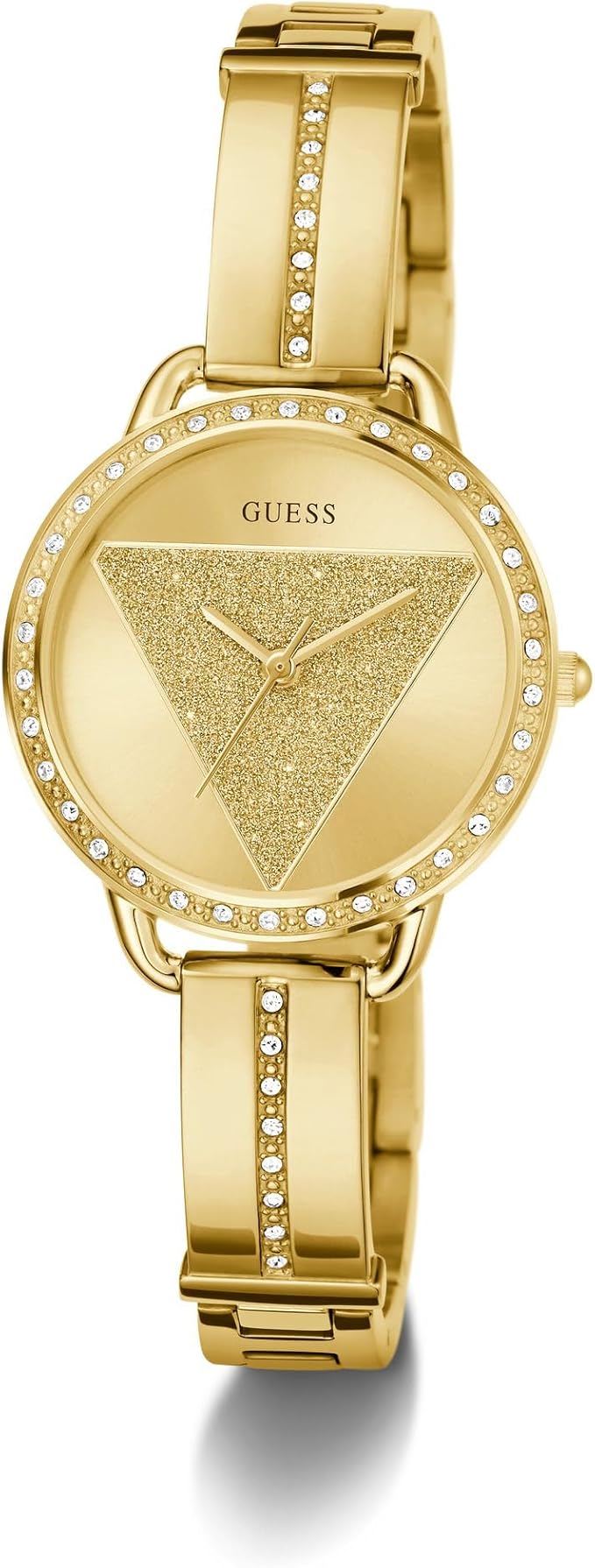GUESS TRI BELLINI Ladies Gold Tone Analog Watch GW0914L2 - KRISHNA WATCH COMPANY
