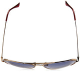 FCUK Gradient Aviator Unisex Sunglasses - FC 7401 C3 61 S - KRISHNA WATCH COMPANY