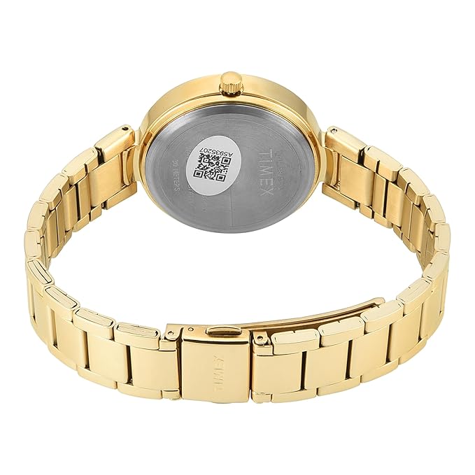 Timex Gold Dial with Roman Numbers Women's Watch - TWEL18715 - KRISHNA WATCH COMPANY