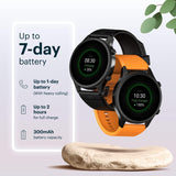 NoiseFit Halo Limited Edition 1.43" AMOLED Display, Bluetooth Calling Round Dial Smart Watch, Premium Metallic Build, Always on Display, Smart Gesture Control, 100 Sports Modes (Jade Alloy)