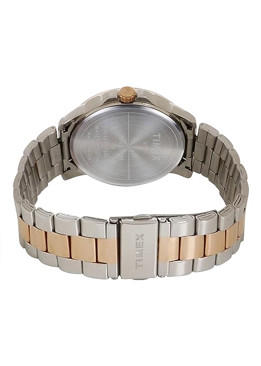 TIMEX FASHION MEN'S BROWN DIAL ROUND CASE DAY DATE FUNCTION WATCH -TWEG17206 - KRISHNA WATCH COMPANY
