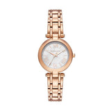 Michael Kors Laney Pink Quartz Stainless Steel Watch - MK4893