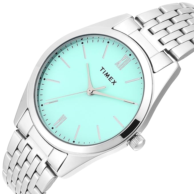 Timex Women Marine Blue Dial Analog Watch - TWTL14100 - KRISHNA WATCH COMPANY