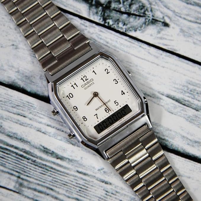 CASIO Unisex Watch VINTAGE COLLECTION AQ-230A-7BMQ - AD02 - KRISHNA WATCH COMPANY