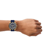 Michael Kors Analog Blue Dial Men's Watch - MK9205