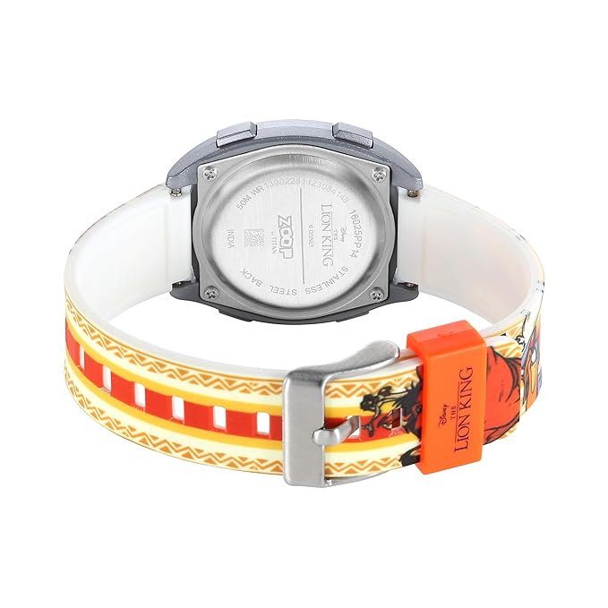 Zoop by Titan Disney Digital Dial Polyurethane Strap Watch for Kids 16025PP14 - KRISHNA WATCH COMPANY