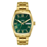 Timex Green astrological Dial Stainless Steel bracelet Men's Watch - TWEG25905