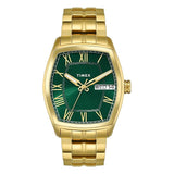 Timex Green astrological Dial Stainless Steel bracelet Men's Watch - TWEG25905