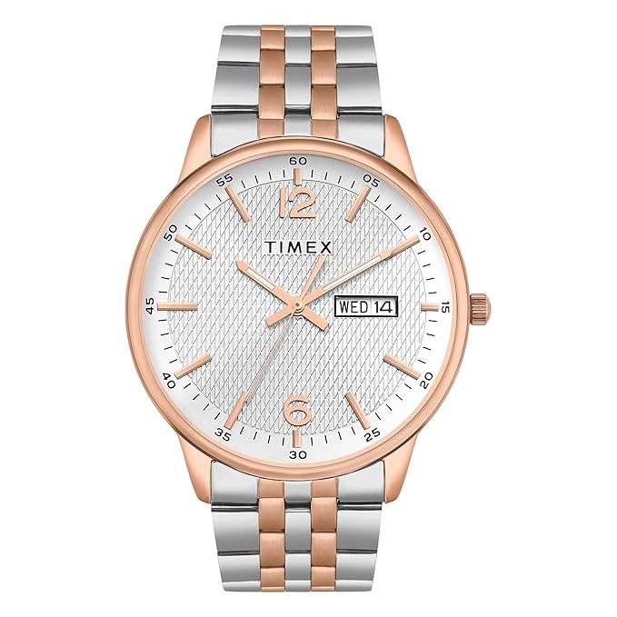 TIMEX Trendline Silver Round Dial Analog Men's Watch - TWTG12111 - KRISHNA WATCH COMPANY