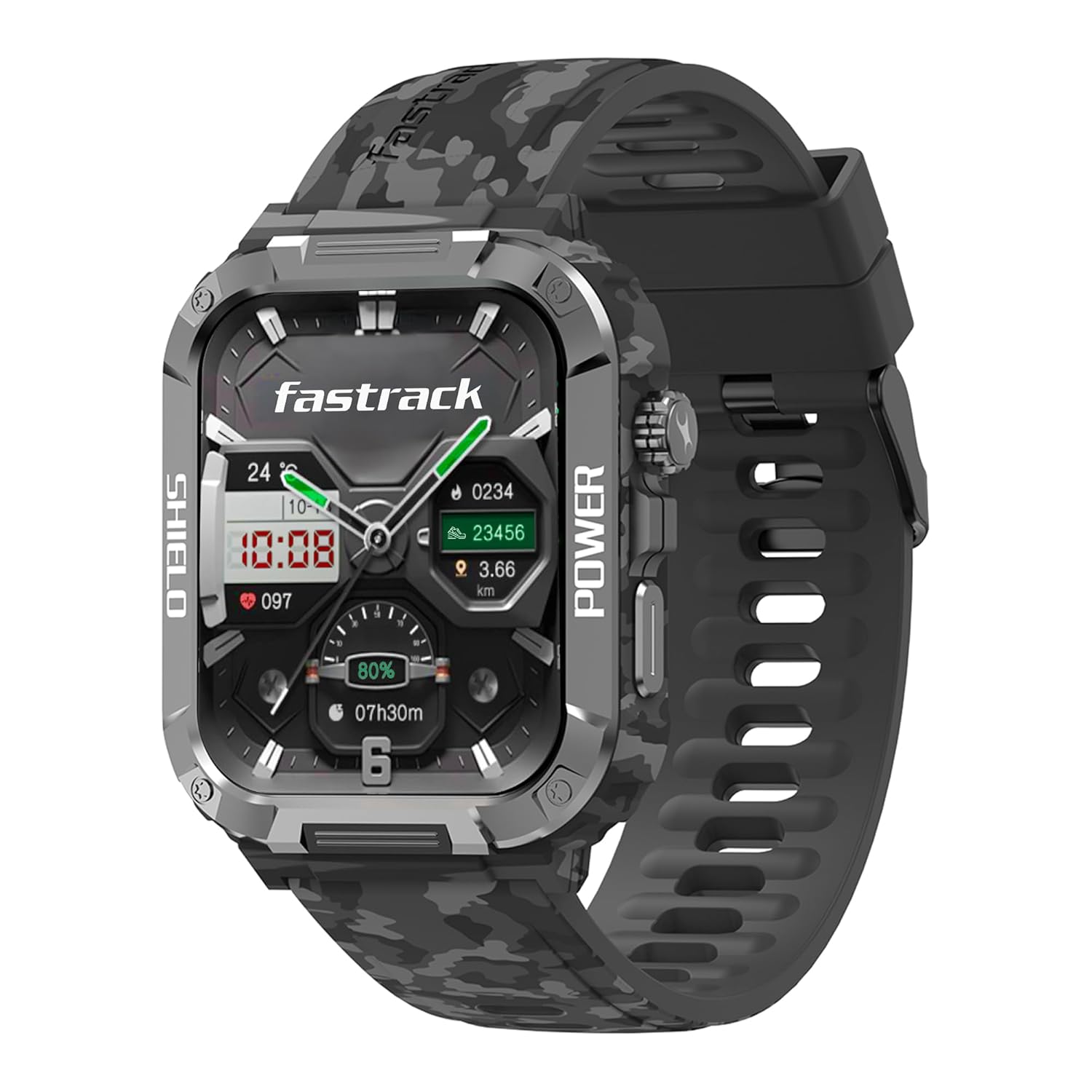 Fastrack Limitless Valor Smart Watch - 38109PP05 - KRISHNA WATCH COMPANY