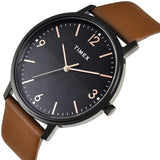 Timex Nexus Black Dual finish Dial Analog Men's Watch - TW0TG8031