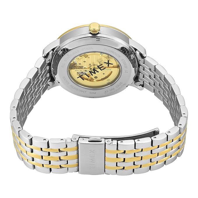 Timex Blue Dial Stainless Steel bracelet Men's Watch - TWEG23505 - KRISHNA WATCH COMPANY