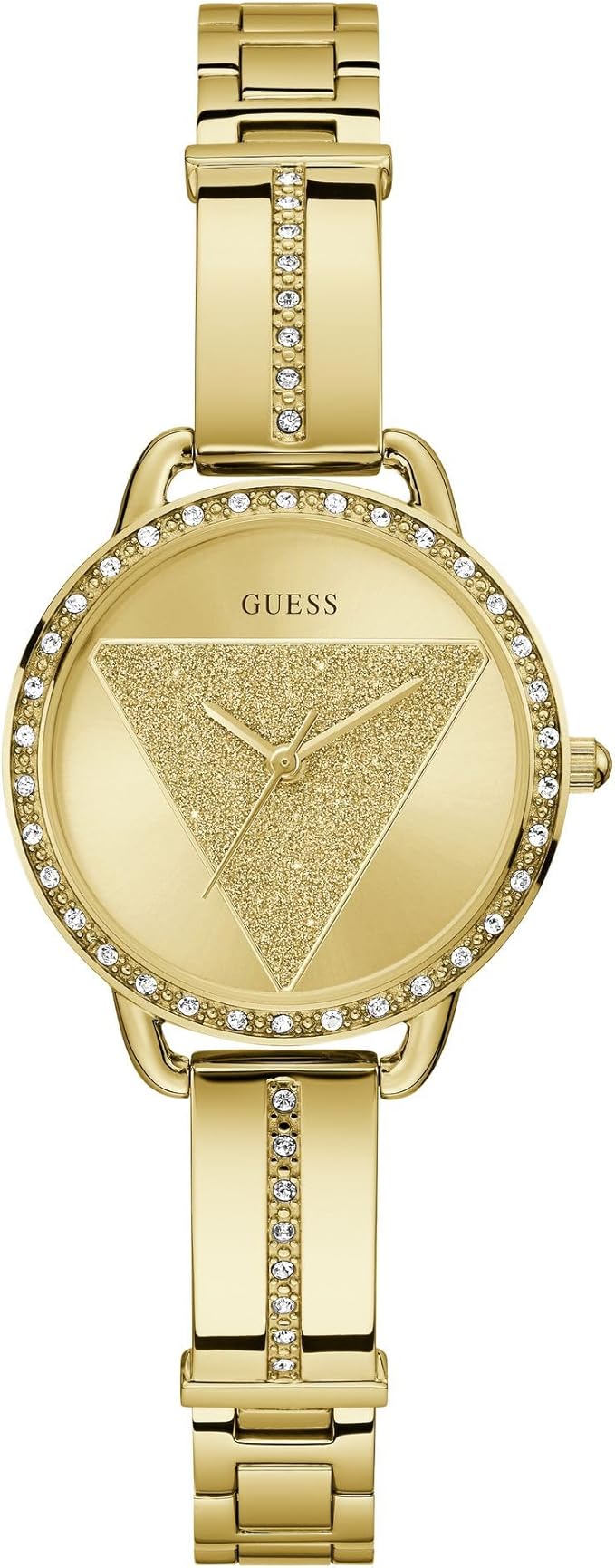 GUESS TRI BELLINI Ladies Gold Tone Analog Watch GW0914L2 - KRISHNA WATCH COMPANY
