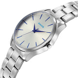 Sonata Ease with Gray Dial Silver Watch for Men - 77163SM06W