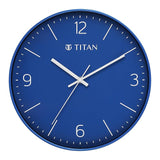 Titan Essence Classic Analog Wall Clock - Blue - W0094PA03 - KRISHNA WATCH COMPANY