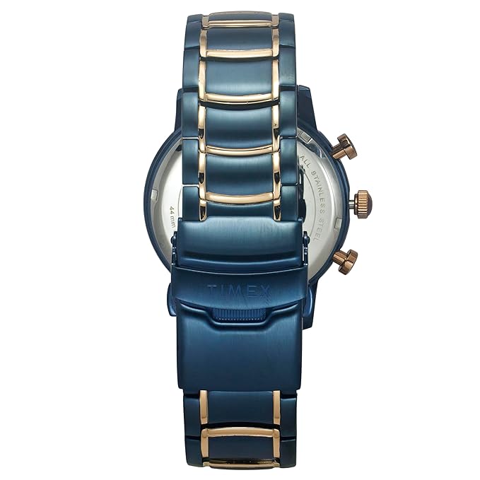 Timex Men Blue Round Dial Analog Watch - TWEG20207 - KRISHNA WATCH COMPANY